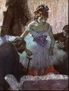 Edgar Degas Before the Entrance on Stage China oil painting reproduction